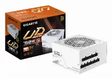 Fuente De Poder Gigabyte Gp-ud750gm Pg5 Ice / 750w Gold / Atx 3.1 / Color Blanco / Gamer
